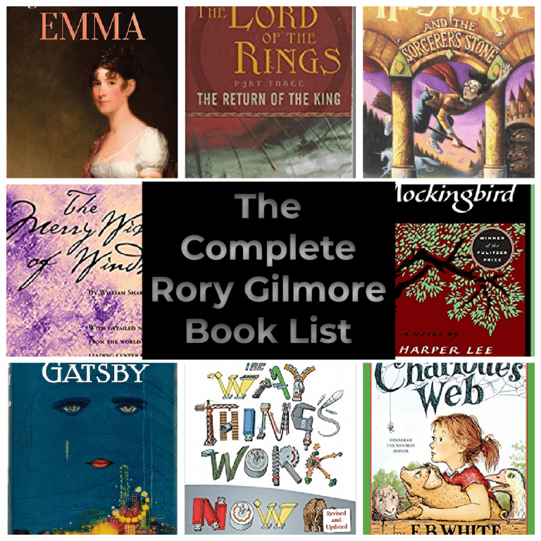 Rory Gilmore Book List + Downloadable Library List!