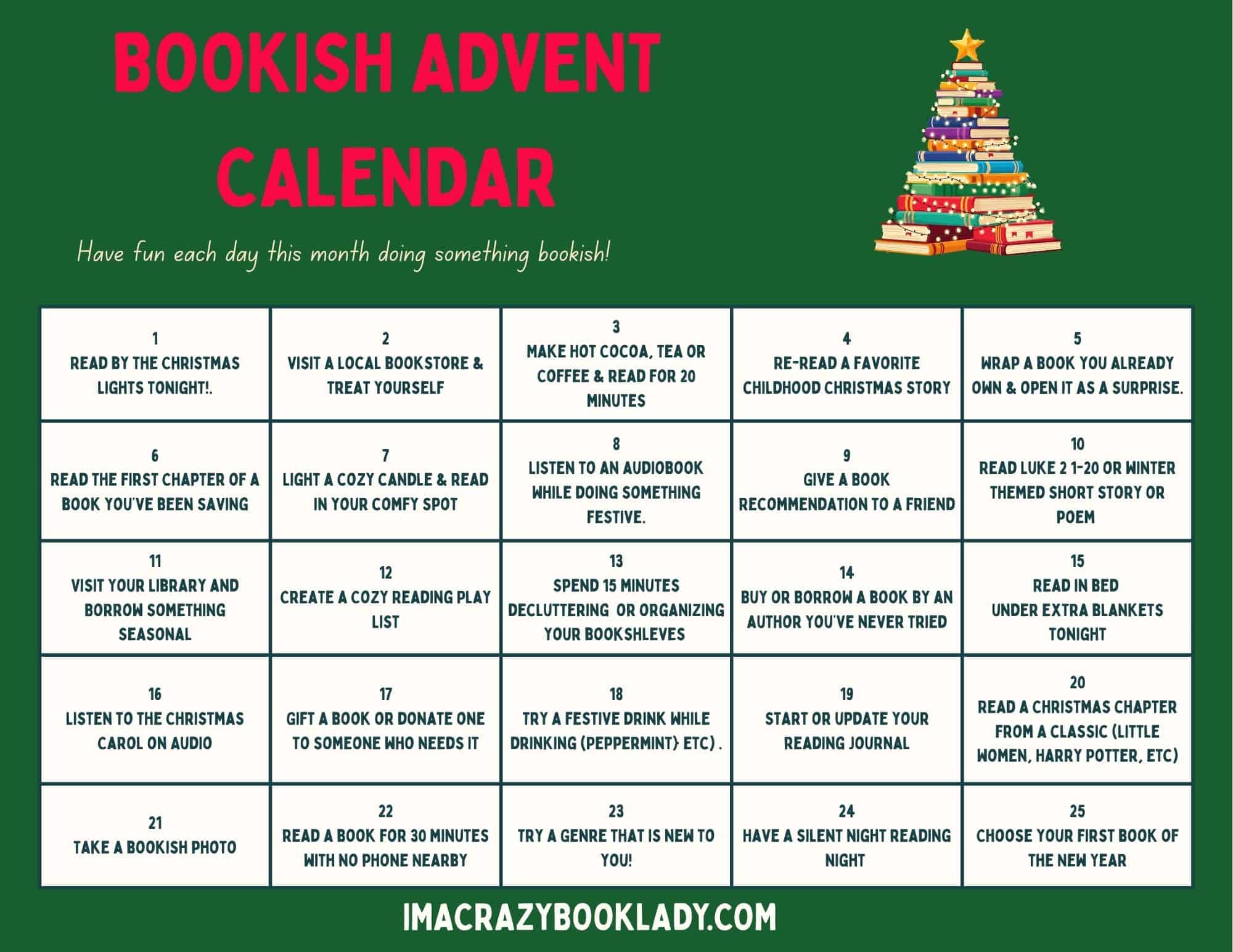 Bookish Advent Calendar