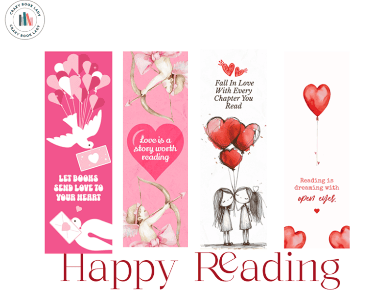 Printable Valentine’s Day Bookmarks