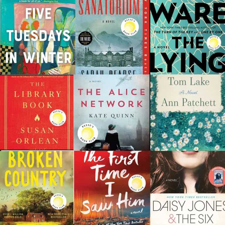 Reese Witherspoon Book Club List + Downloadable Library List!