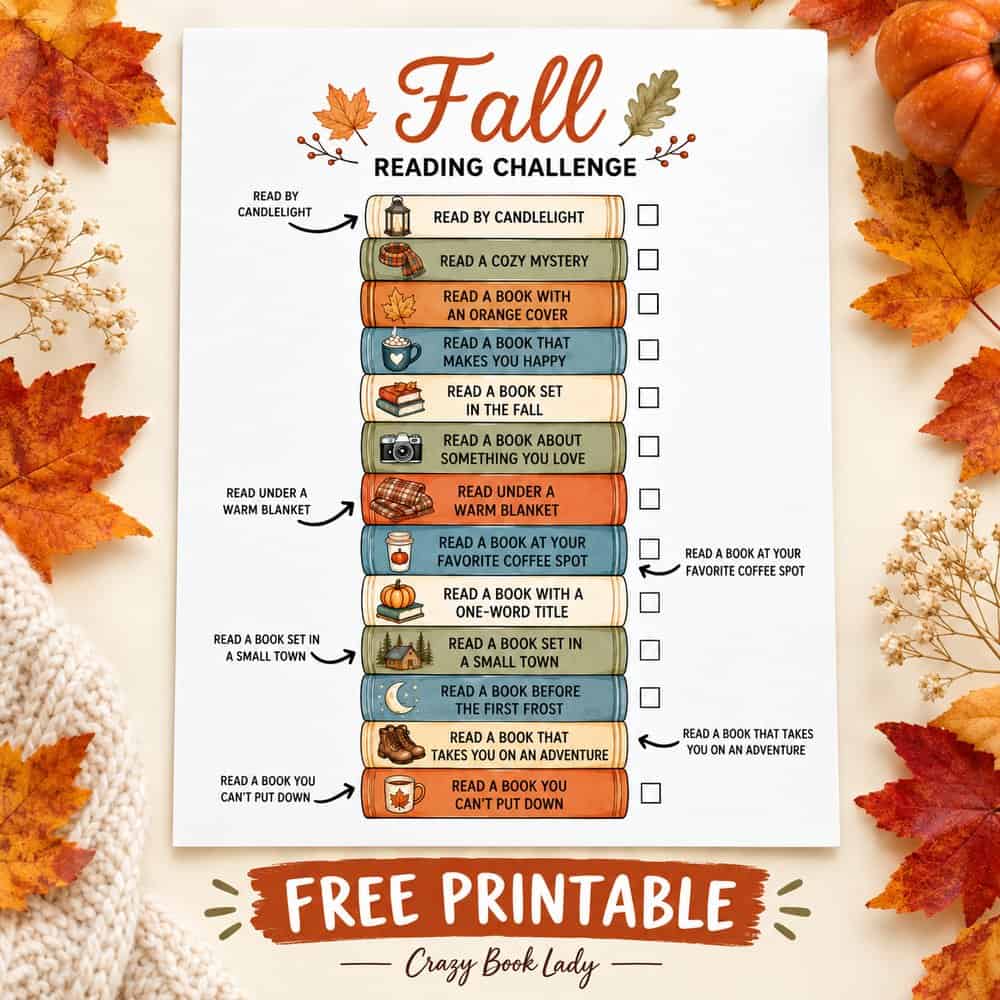 Fall Reading Challenge Printable