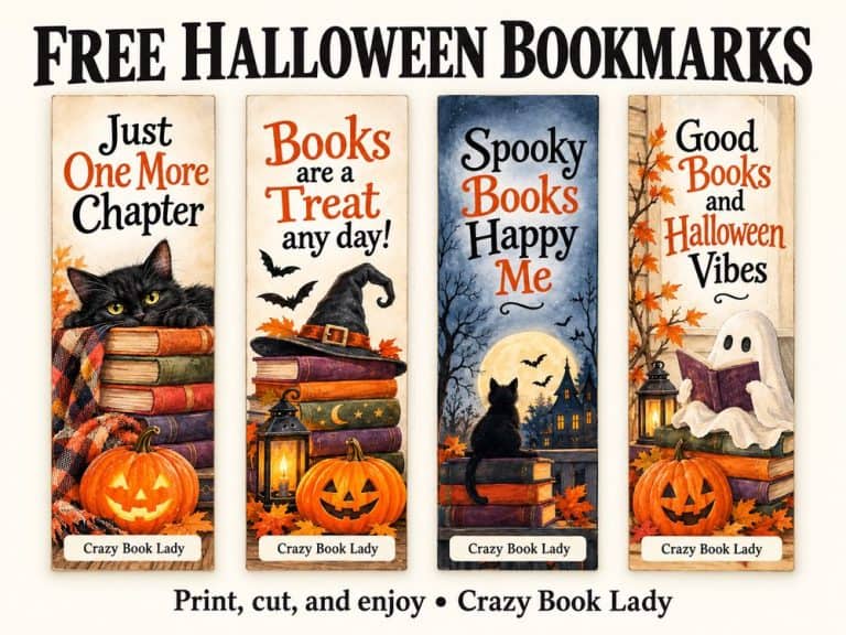 Printable Halloween Bookmarks
