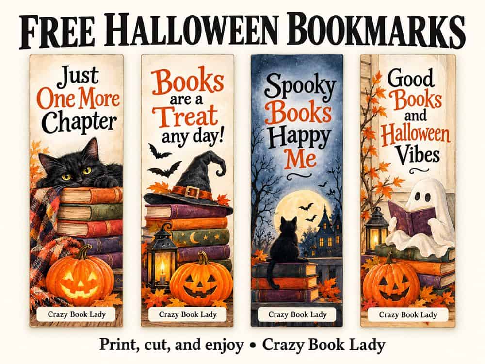 Printable Halloween Bookmarks